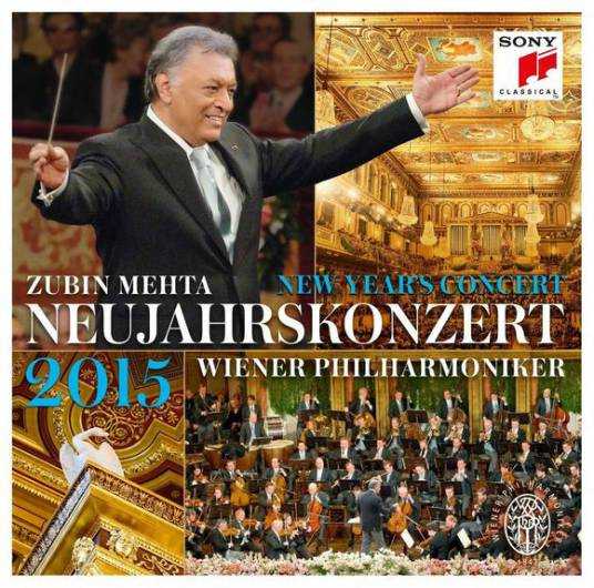 [古典乐 Classical]  维也纳爱乐乐团 (Wiener Philharmoniker) - 2015年维也纳新年音乐会：祖宾·梅塔的第五次执棒，传统与温情的完美交融